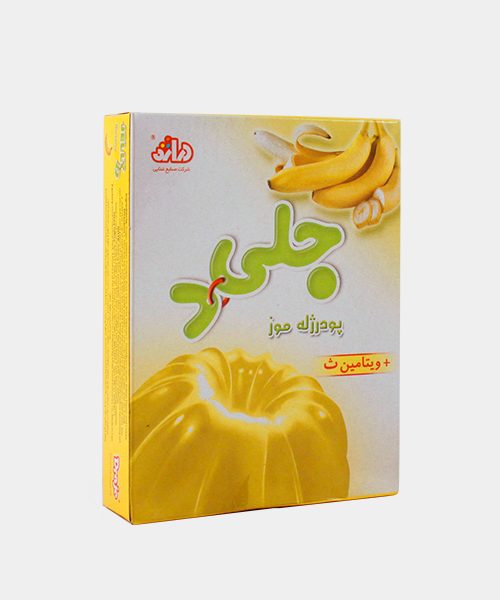پودر ژله موز با ویتامین سی ۱۰۰ گرمی دراژه