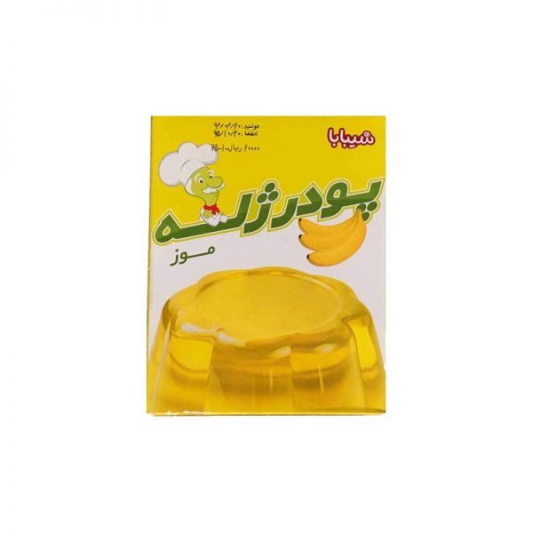 پودر ژله موزی شیبا