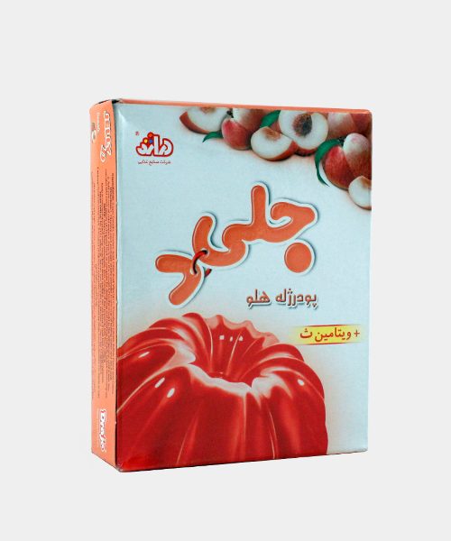 پودر ژله هلو با ویتامین سی ۱۰۰ گرمی دراژه