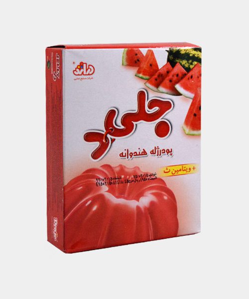 پودر ژله هندوانه با ویتامین سی ۱۰۰ گرمی دراژه
