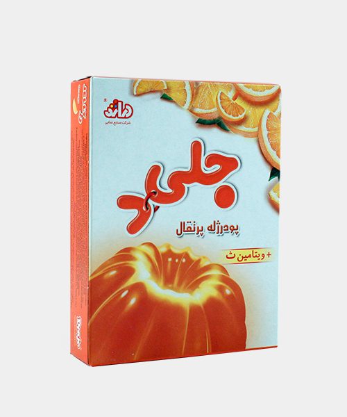 پودر ژله پرتقال با ویتامین سی ۱۰۰ گرمی دراژه
