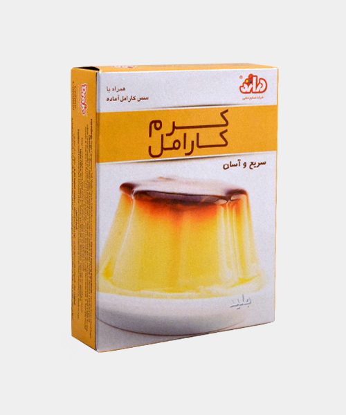 پودر کرم کارامل با سس آماده 100 گرمی دراژه