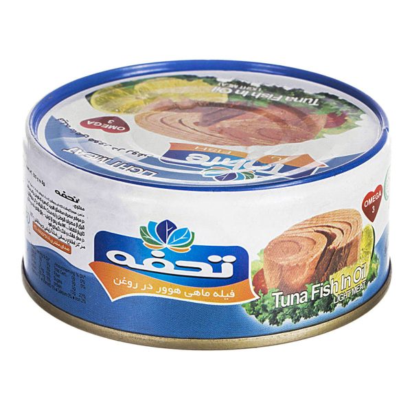 کنسرو ماهی تن 120 گرمی تحفه