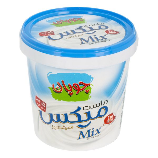 ماست پر چرب میکس ۱۵۰۰ گرمی جدید چوپان