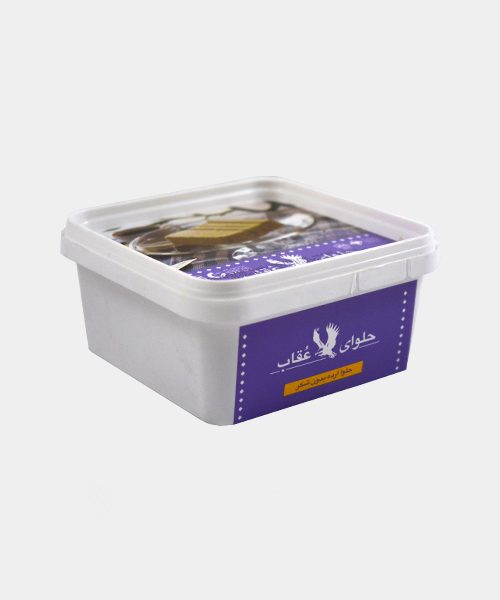 حلوا ارده بدون شکر ۲۵۰ گرمی عقاب