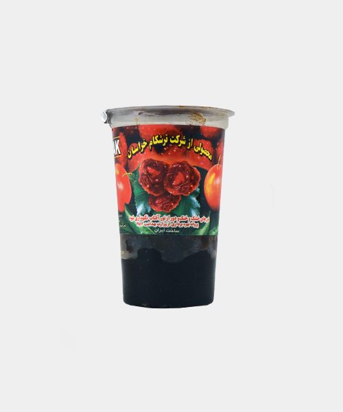 آلوچه ترش لیوانی دانه دانه 100 گرمی شمشک