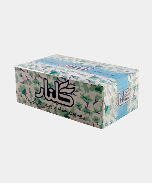 صابون حمام گلنار با روغن نارگیل محتوی 6 قالب