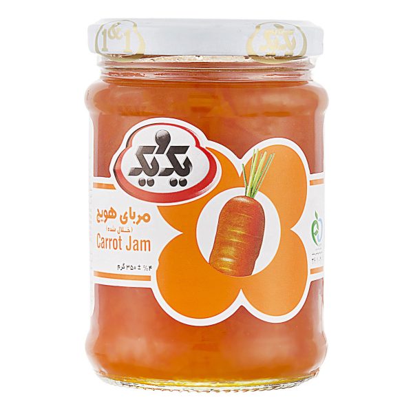 مربای هویج ۳۵۰ گرمی یک و یک