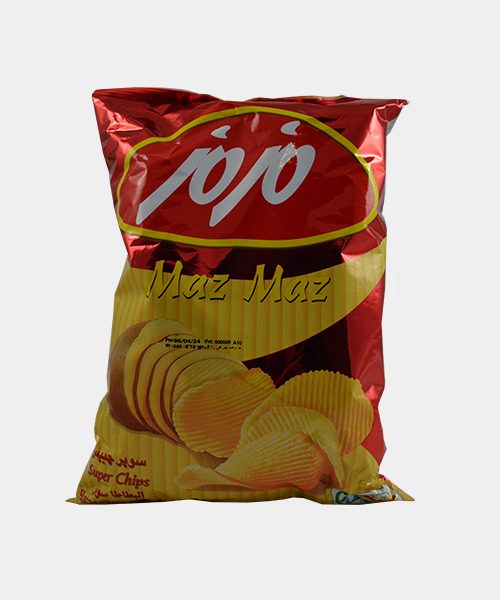 سوپر چیپس ساده 240 گرمی مزمز