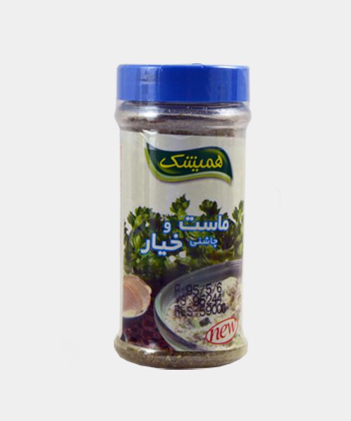 چاشنی ماست و خیار ۱۰۰ گرمی همیشک