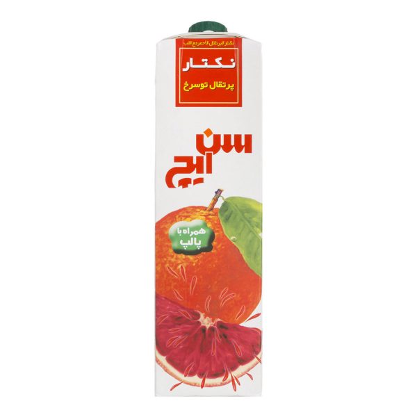 نکتار پرتقال تو سرخ 1 لیتری سن‌ایچ
