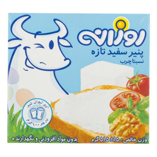 پنیر نسبتا چرب 515 گرمی روزانه