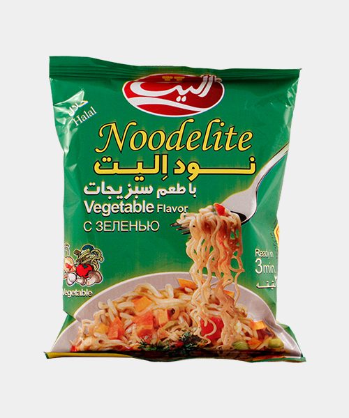 نودلیت 85 گرمی با طعم سبزیجات الیت
