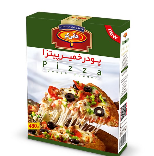 پودر خمیر پیتزا 480 گرمی هانی کو