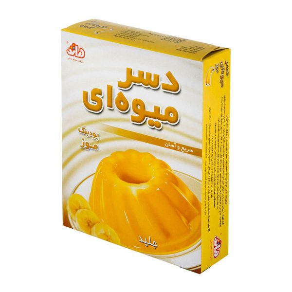 پودر دسر میوه ای موزی 50 گرمی دراژه