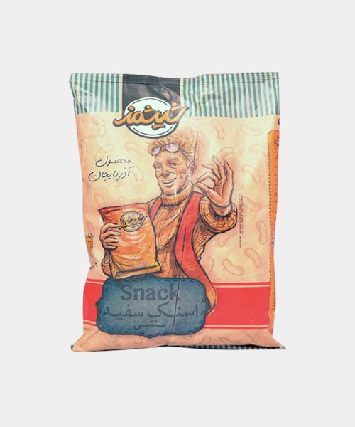 اسنک سفید سنتی 150 گرمی شیشمز