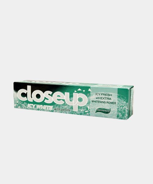 خمير دندان 125 گرمی مدل Icy White Menthol Burst کلوز آپ