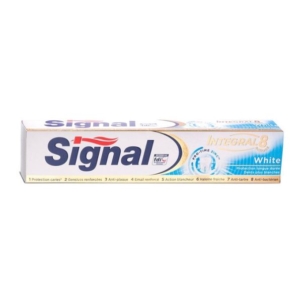 خمیردندان integral 8 سفید کننده  سیگنال