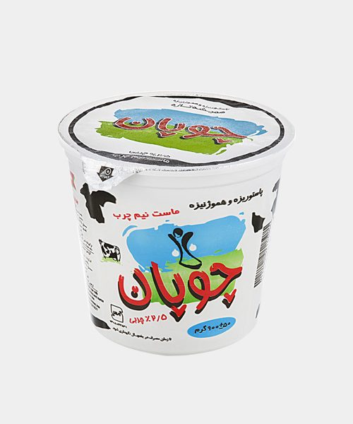 ماست 900 گرمی نیم چرب چوپان