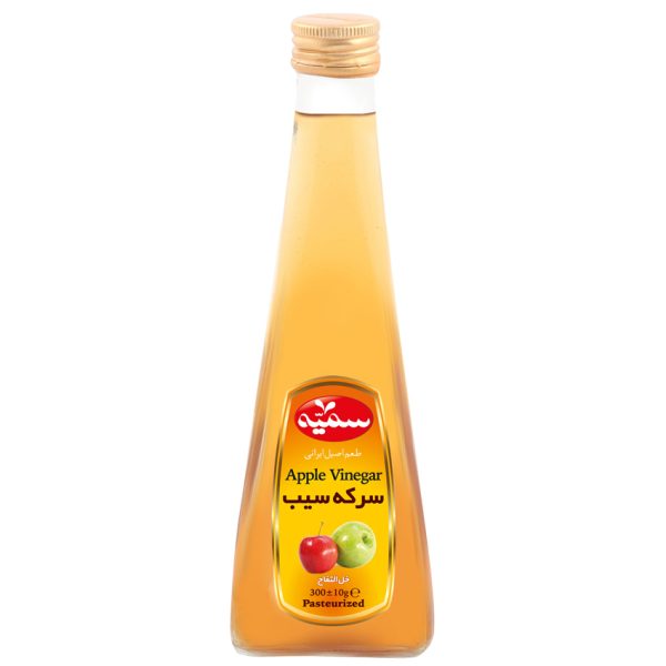 سرکه سیب ۳۰۰ میلی لیتری سمیه